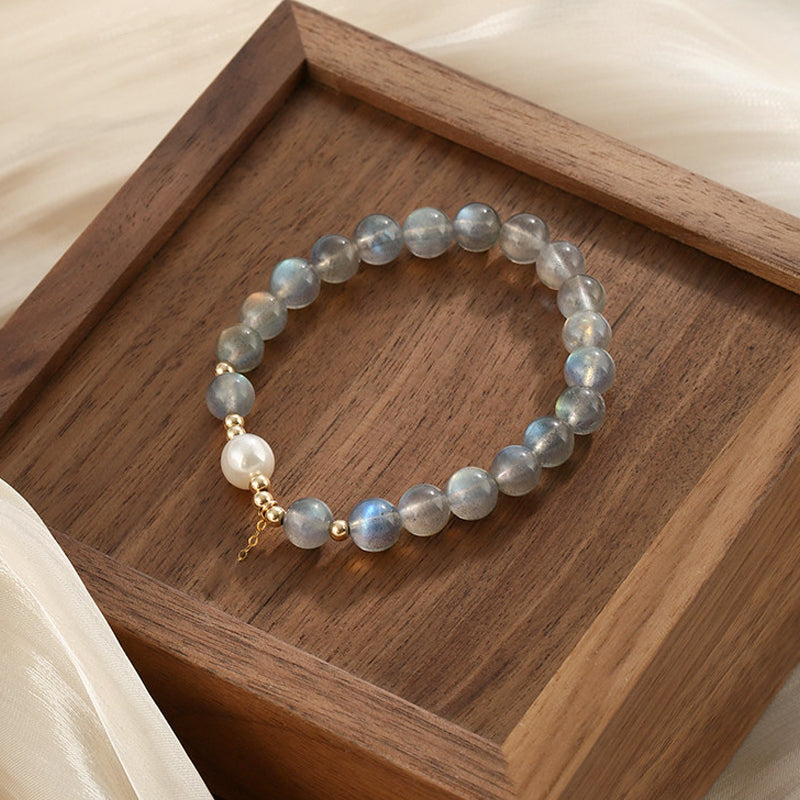 Lumina Aura Moonlit Harmony Bracelet: Embrace Serenity & Elegance