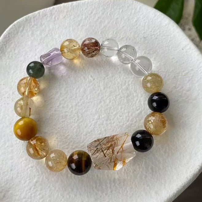 Lumina Aura  Mystic Harmony Crystal Bracelet