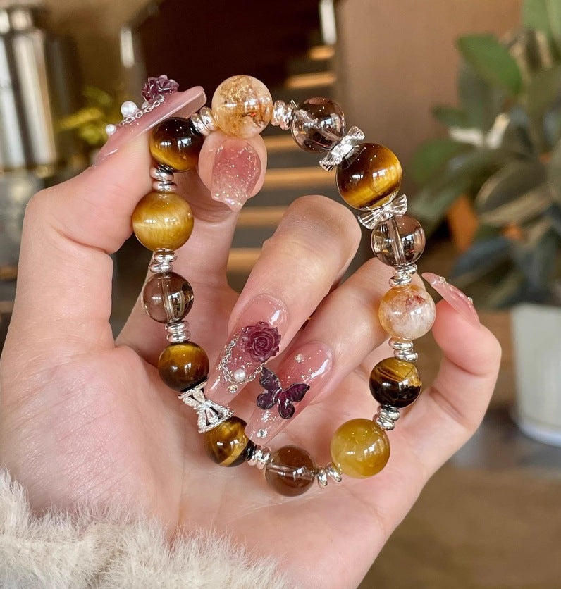 Lumina Aura Harmony Stone Bracelet: Unleash Courage, Clarity & Inner Peace