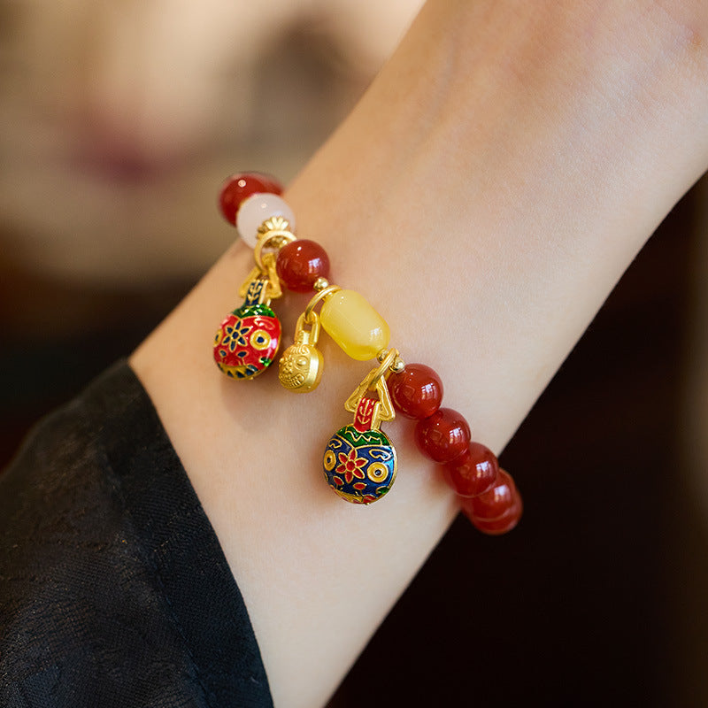 Lumina Aura Harmony & Prosperity Handcrafted Bracelet - Mystical Energy for Mind, Body & Soul