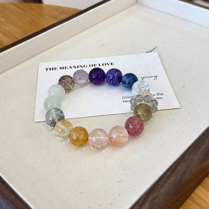 Lumina Aura Multi-Gemstone Spiritual Bracelet – Harmonize Energy & Elevate Your Aura