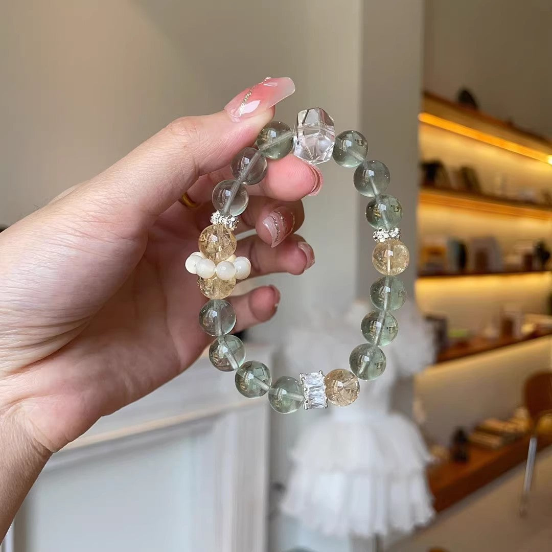 Lumina Aura Harmony Quartet Gemstone Bracelet - Holistic Energy & Elegant Protection