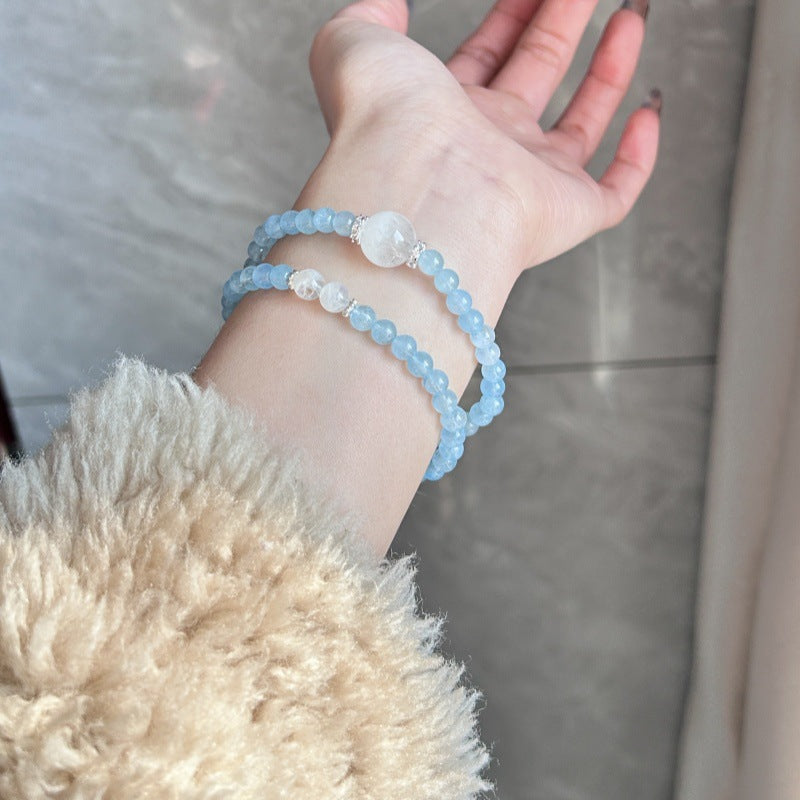 Lumina Aura  Harmony of the Ocean & Moon Bracelet