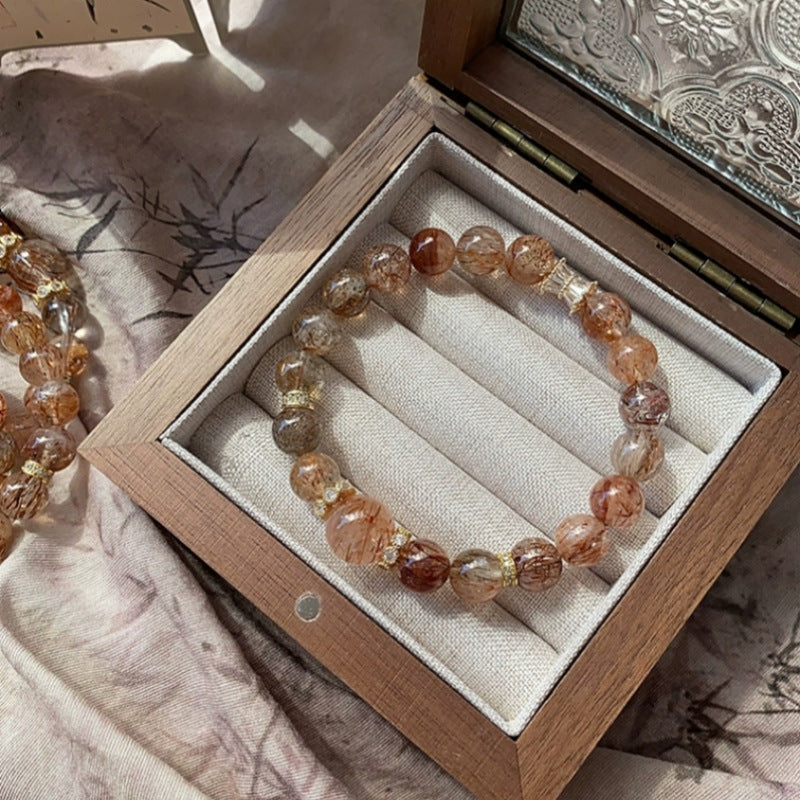 Lumina Aura  Mystic Black Gold Ultra Iridescent Bracelet Unlock the Bridge Between Earth & Spirit