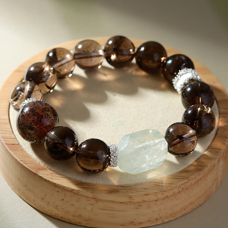 Lumina Aura Harmony & Protection Energy Bracelet—Harness the Power of Earth, Protection, and Renewal