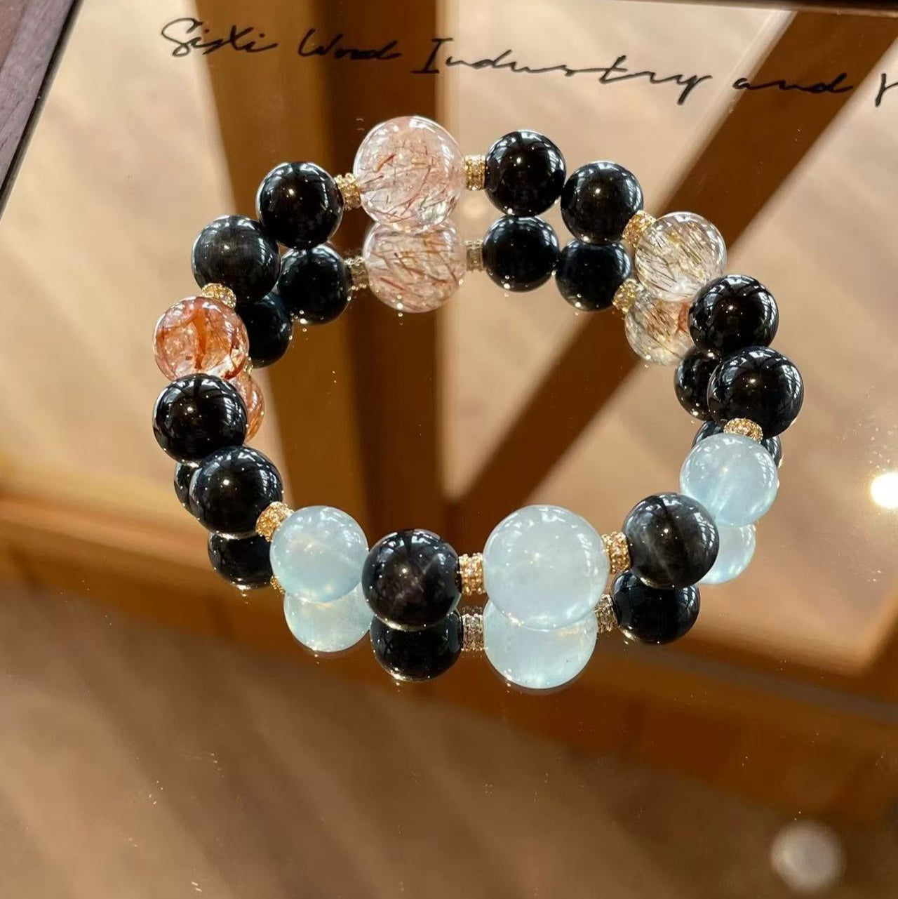 Lumina Aura Empower Your Spirit with the Mystic Harmony Stone Bracelet A Fusion of Earth’s Energy, Crafted for Protection & Balance