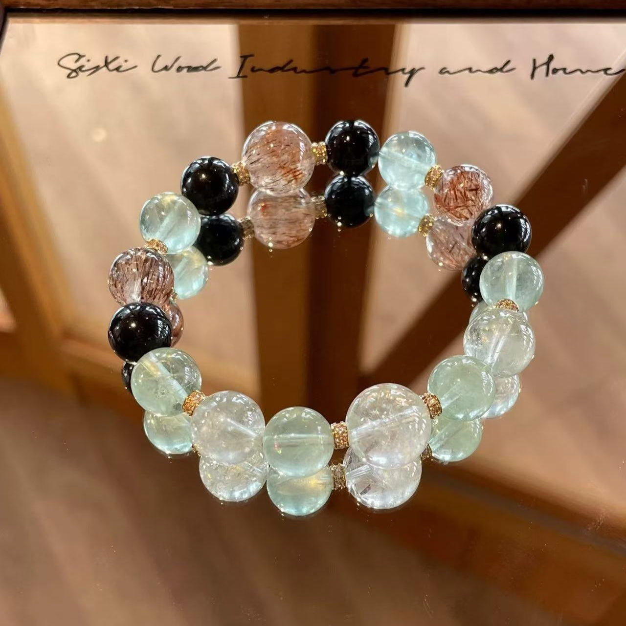 Lumina Aura Mystic Harmony Gemstone Bracelet—— A Fusion of Nature’s Power and Timeless Elegance