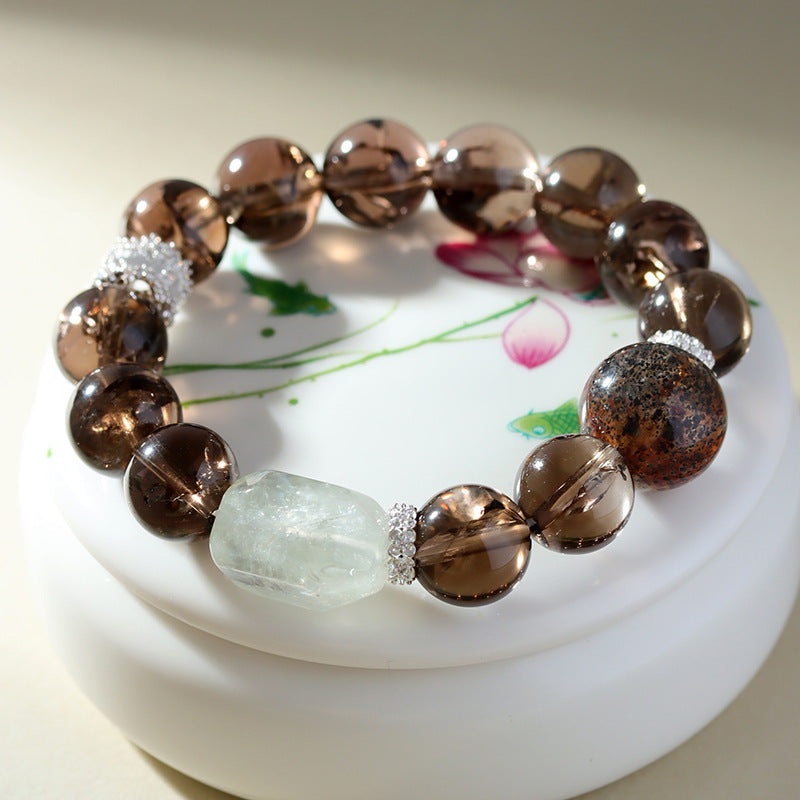 Lumina Aura Harmony & Protection Energy Bracelet—Harness the Power of Earth, Protection, and Renewal