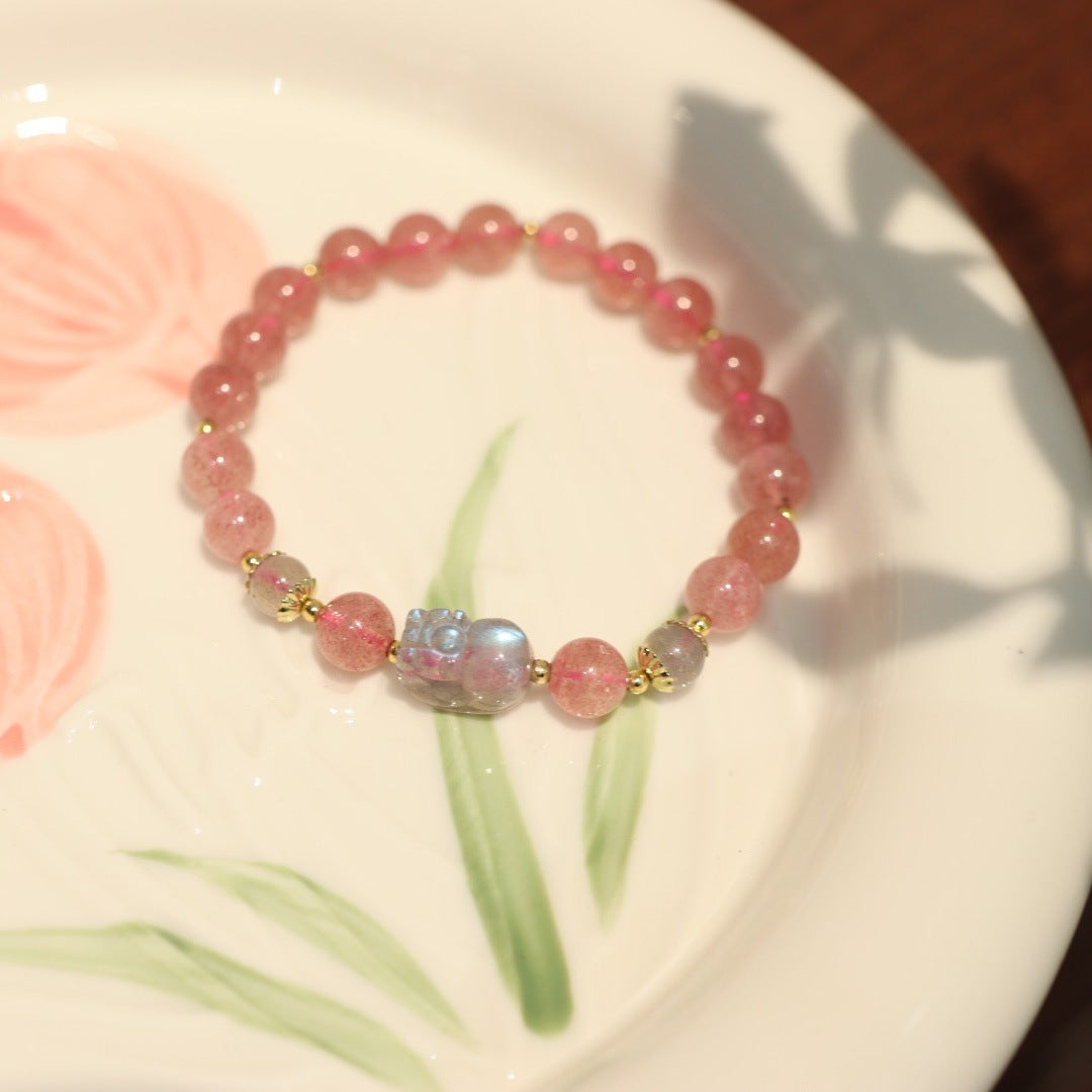 Lumina Aura Mystical Elegance Bracelet: Harmony of Love & Prosperity