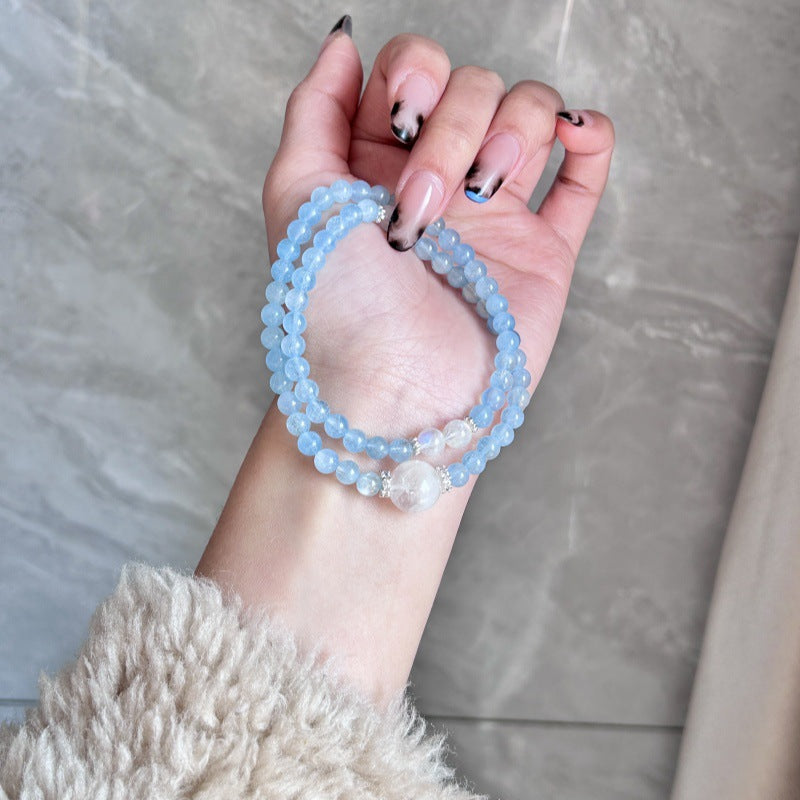 Lumina Aura  Harmony of the Ocean & Moon Bracelet
