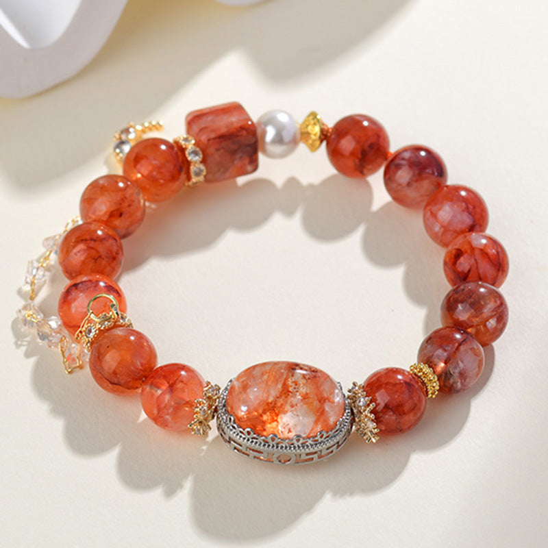 Lumina Aura Multi-Blessing Crystal Charm Bracelet: Harmony, Wealth & Spiritual Energy