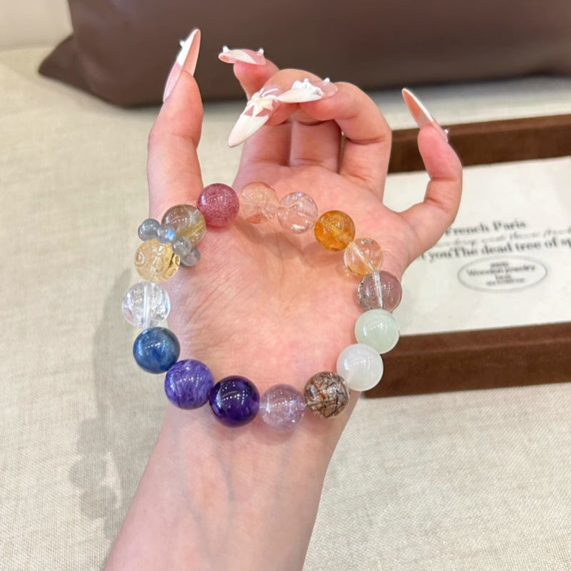 Lumina Aura Multi-Gemstone Spiritual Bracelet – Harmonize Energy & Elevate Your Aura