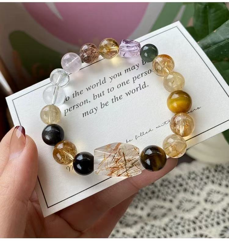 Lumina Aura  Mystic Harmony Crystal Bracelet