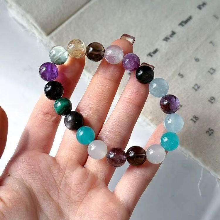 Lumina Aura Enchanted Multi-Gemstone Bracelet: A Fusion of Mystical Energy & Timeless Elegance