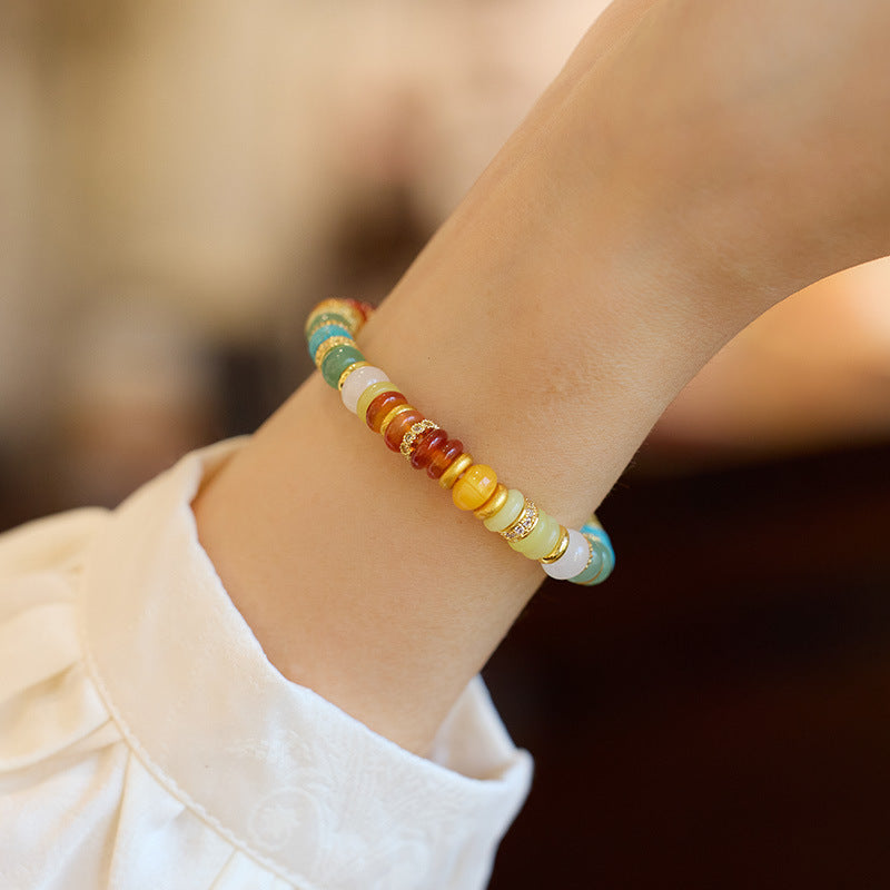 Lumina Aura Dopamine Gemstone Bracelet