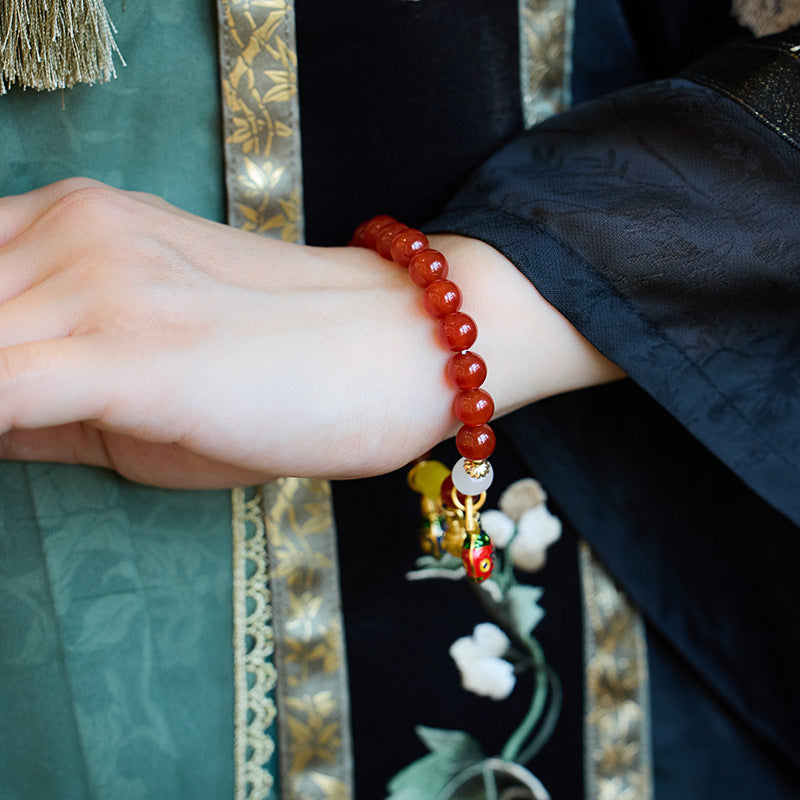 Lumina Aura Harmony & Prosperity Handcrafted Bracelet - Mystical Energy for Mind, Body & Soul