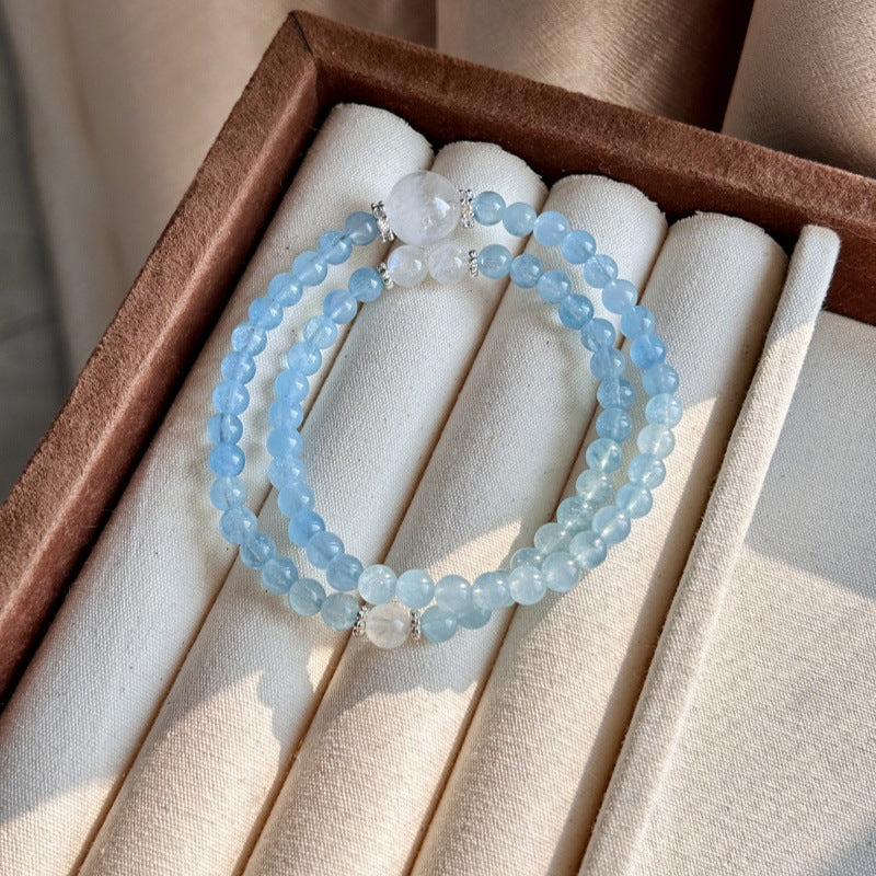 Lumina Aura  Harmony of the Ocean & Moon Bracelet