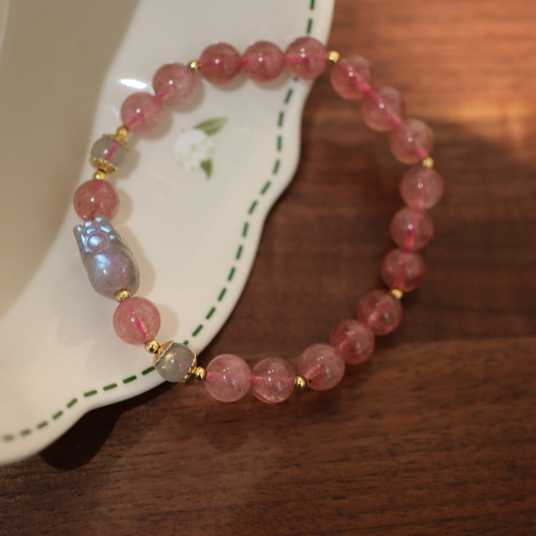 Lumina Aura Mystical Elegance Bracelet: Harmony of Love & Prosperity