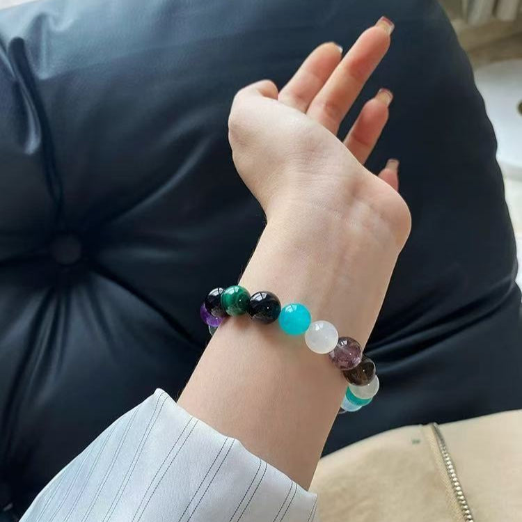 Lumina Aura Enchanted Multi-Gemstone Bracelet: A Fusion of Mystical Energy & Timeless Elegance