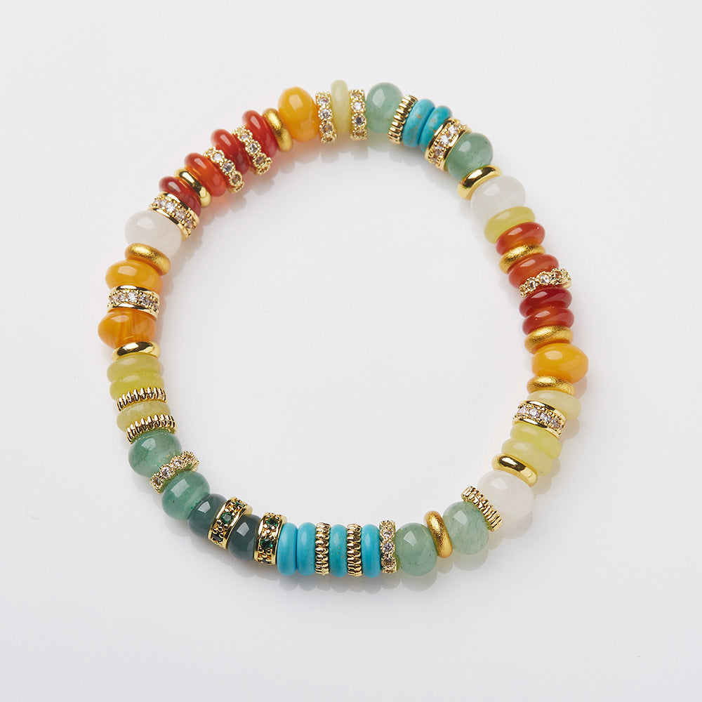 Lumina Aura Dopamine Gemstone Bracelet