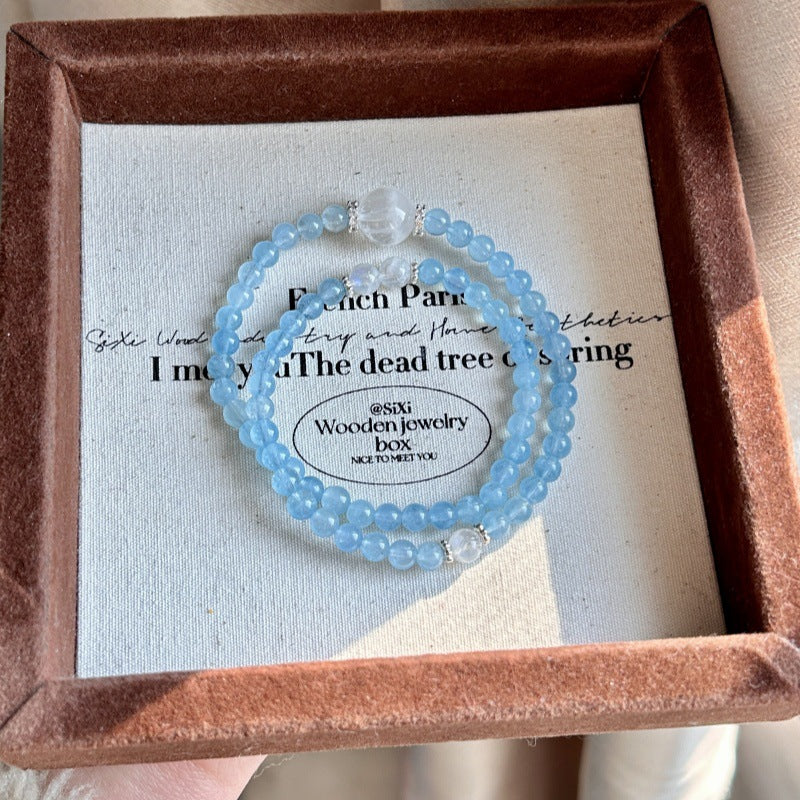 Lumina Aura  Harmony of the Ocean & Moon Bracelet
