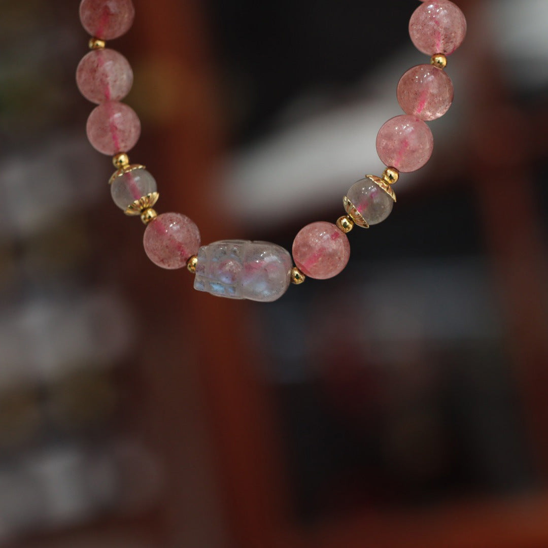 Lumina Aura Mystical Elegance Bracelet: Harmony of Love & Prosperity