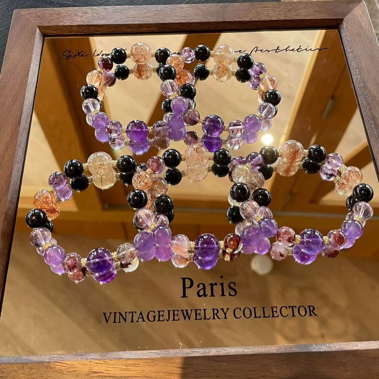 Lumina Aura Unlock Multilayered Blessings & Mystical Energy: Premium Crystal Bracelet