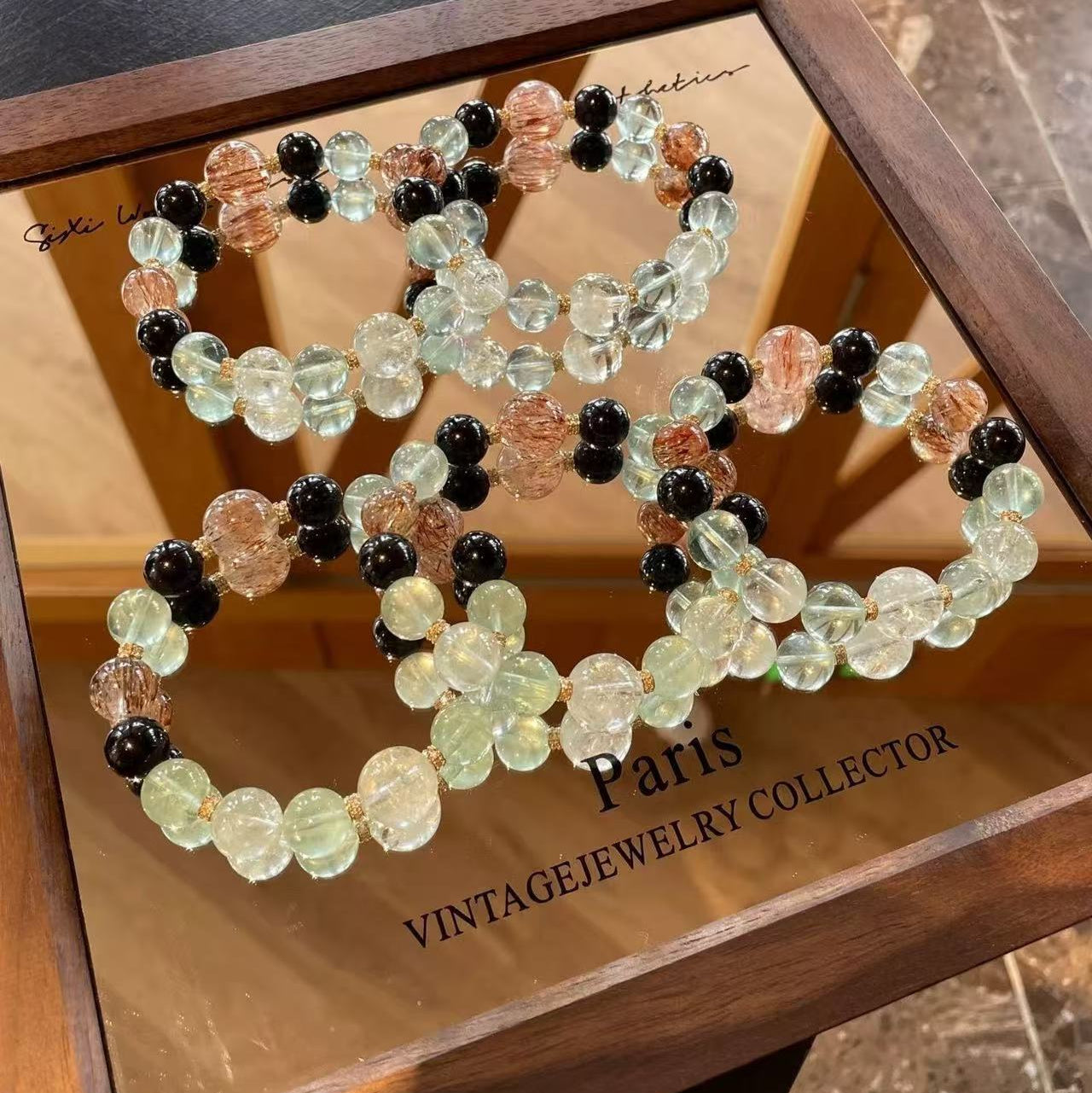 Lumina Aura Mystic Harmony Gemstone Bracelet—— A Fusion of Nature’s Power and Timeless Elegance