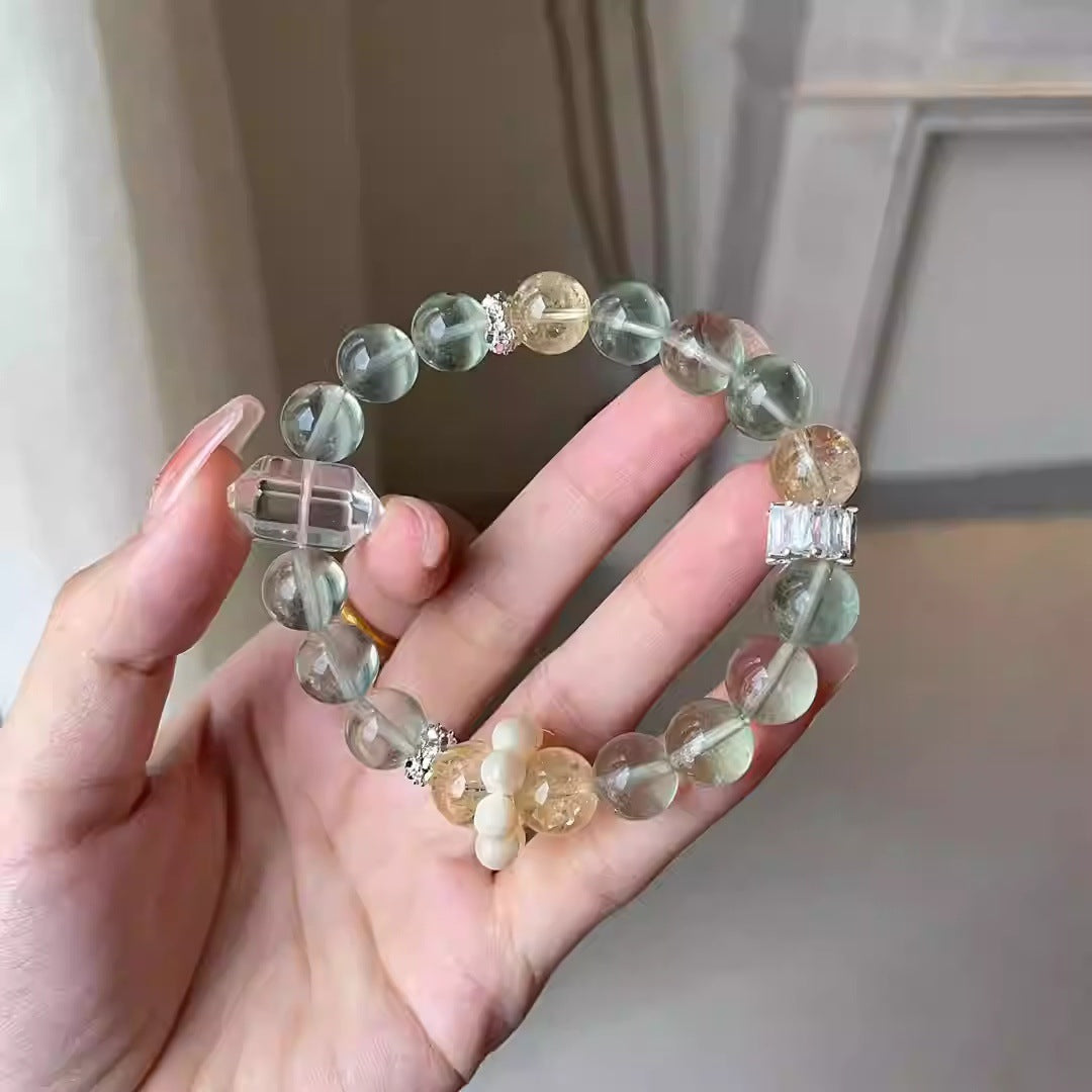 Lumina Aura Harmony Quartet Gemstone Bracelet - Holistic Energy & Elegant Protection