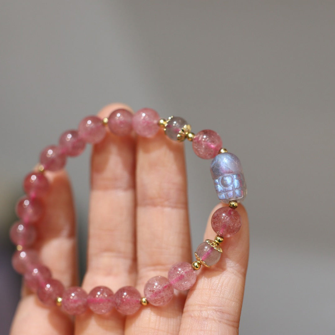 Lumina Aura Mystical Elegance Bracelet: Harmony of Love & Prosperity